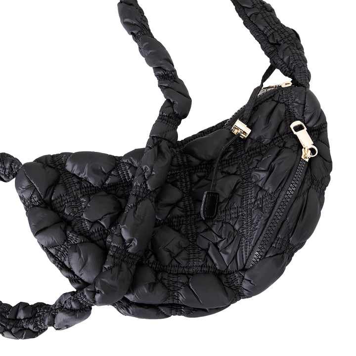 St.Andrews กระเป๋าสะพาย cross body คอลเลคชั่น Soft bag รุ่น SSH2003 - สีดำ 