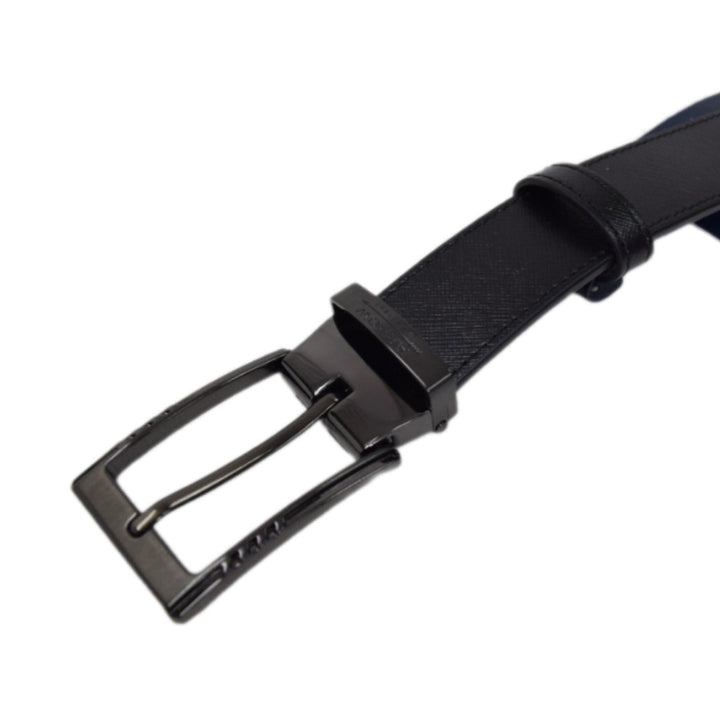 ARROW เข็มขัดผู้ชาย หัว Pin Belt (หนังวัวแท้จากอิตาลี) สีดำ รุ่น MYCB120 ICCSHOPPING
