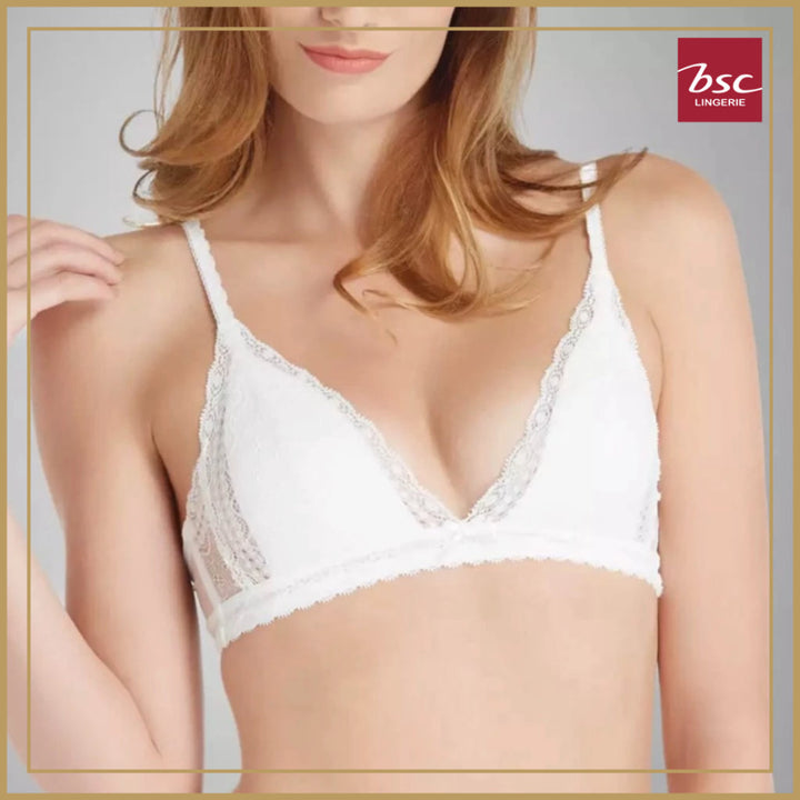 BSC Lingerie ชุดชั้นในลูกไม้เซ็กซี่ รูปแบบบราไม่มีโครง รุ่น BB3320_R25