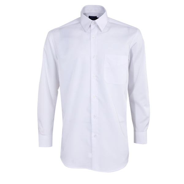 ARROW Filagen Shirt   เสื้อเชิ้ตคอปก มีกระดุมใต้ปก แขนยาว ทรง Comfort สีขาว MACC803-WH 