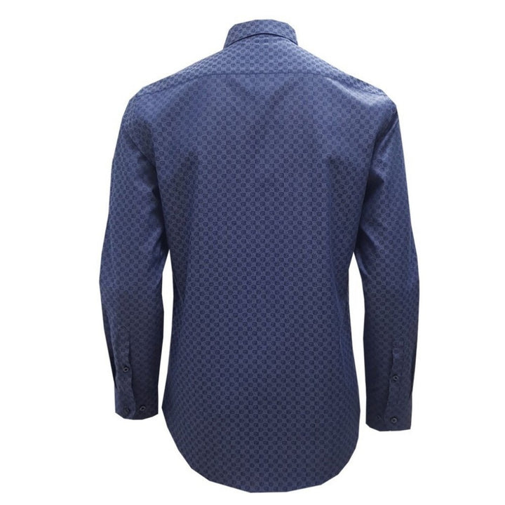 Guy Laroche เสื้อเชิ้ตแขนยาว ผ้า 100% Cotton ทอลายในตัว ทรง SLIM FIT รุ่น BAB9210S3 