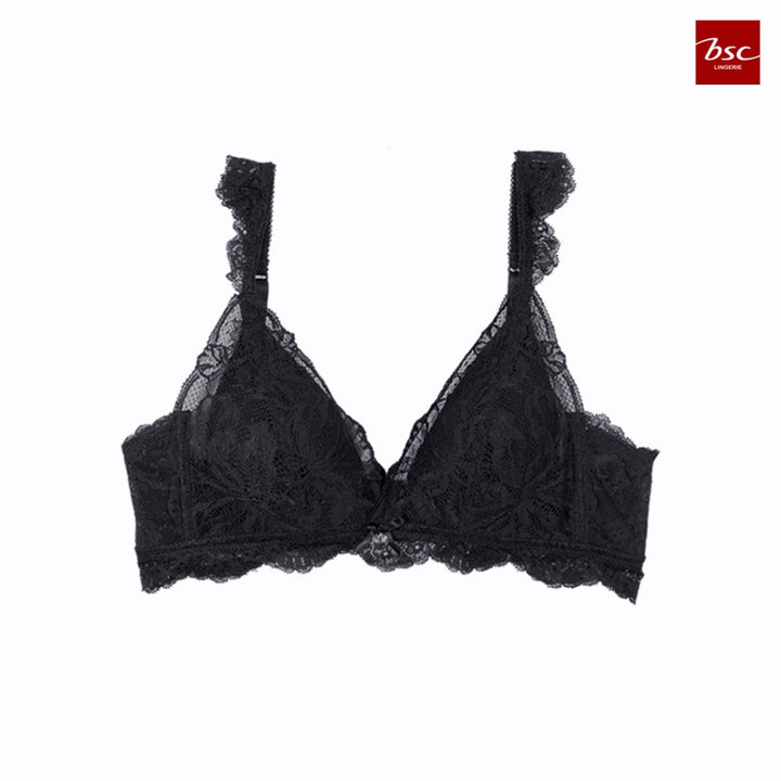 BSC Lingerie ชุดชั้นในผู้หญิง ลูกไม้เซ็กซี่ ไร้โครง BB3565BE สีเนื้อ มีให้เลือก 3 สี - BB3565 ICCSHOPPING