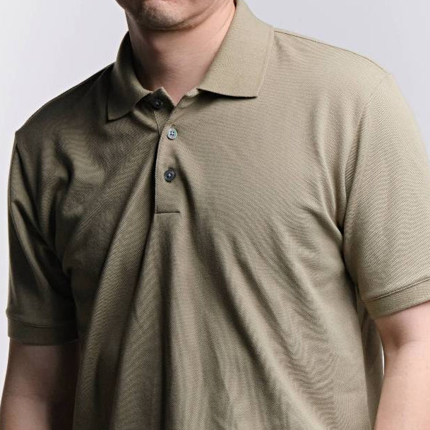 era-won เสื้อโปโลแขนสั้น ทรงสลิม Polo Shirt สี PN ICCSHOPPING