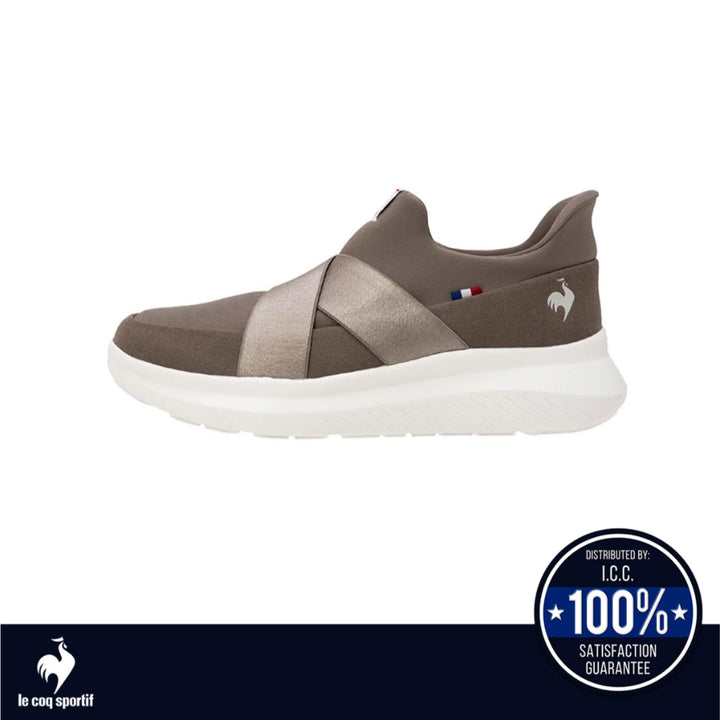 le coq sportif รองเท้าผู้หญิงรุ่น LCS MARNE DBSP SI สีเทา (รองเท้าผ้าใบแฟชั่น,สลิปออน,ผ้าใบผู้หญิง) ICCSHOPPING