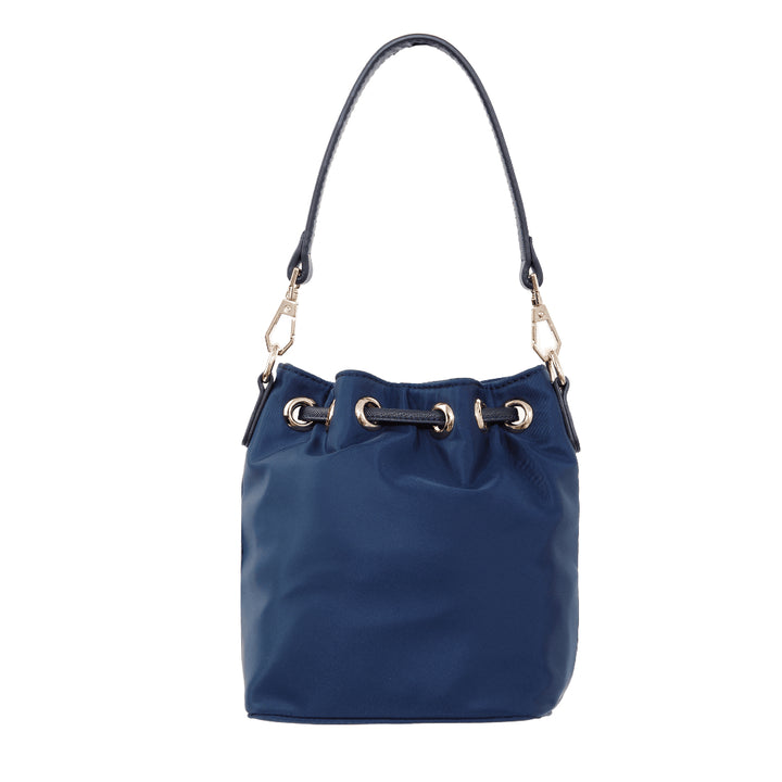 BSC Bag&Luggage กระเป๋าถือทรงขนมจีบ Collection Blossom - สีกรมท่า 
