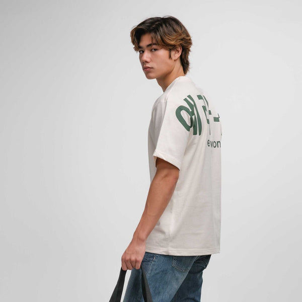 era-won เสื้อ T-Shirt Oversize Screen สี Green 