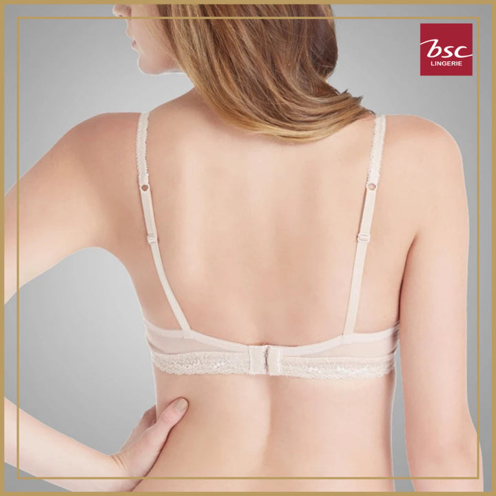 BSC Lingerie ชุดชั้นในลูกไม้เซ็กซี่ รูปแบบบราไม่มีโครง รุ่น BB3320_R25