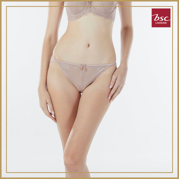 BSC Lingerie Panty กางเกงชั้นในเซ็กซี่ ลูกไม้ ซีทรู รูปเเบบ บิกินี่มีให้เลือก 4 สี - BU1618_R25 ICCSHOPPING