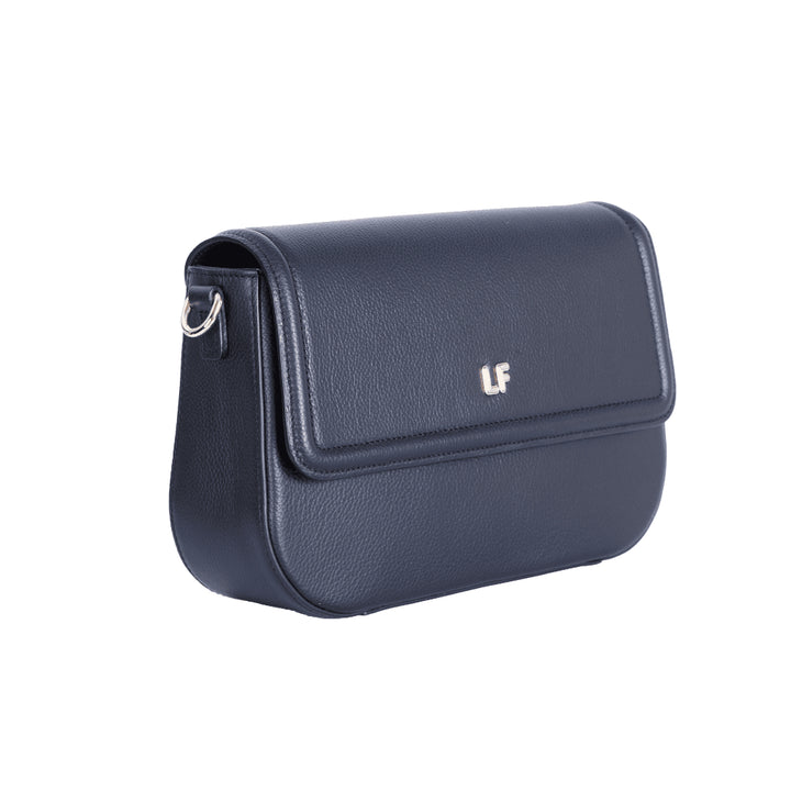 Louis Fontaine กระเป๋าสะพาย Cross Body รุ่น WISTERIA - สีดำ 