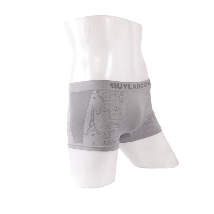 Guy Laroche กางเกงในชาย Seamless ทรง Trunks แพ็ค 1 ตัว มีให้เลือก 2 สี กรมท่า และ เทา รุ่น JUU6840W4 