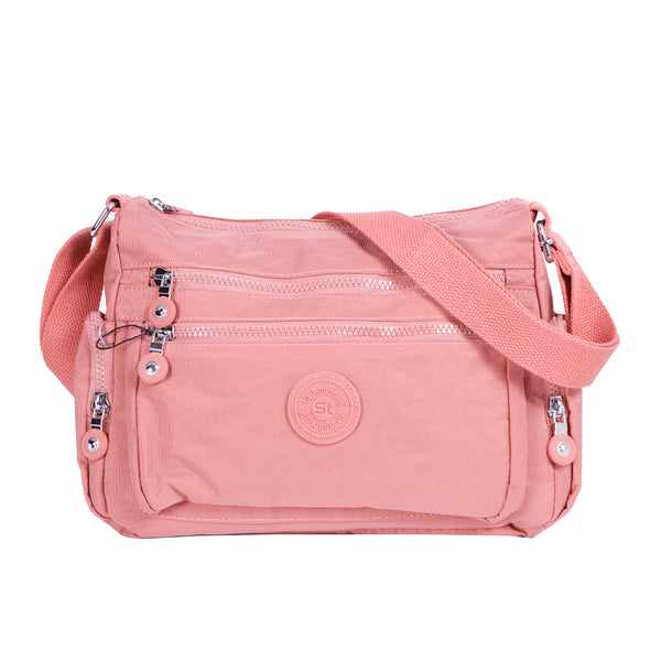 St.Andrews กระเป๋าสะพายข้างผู้หญิง รุ่น SSH0038 - สีชมพู 