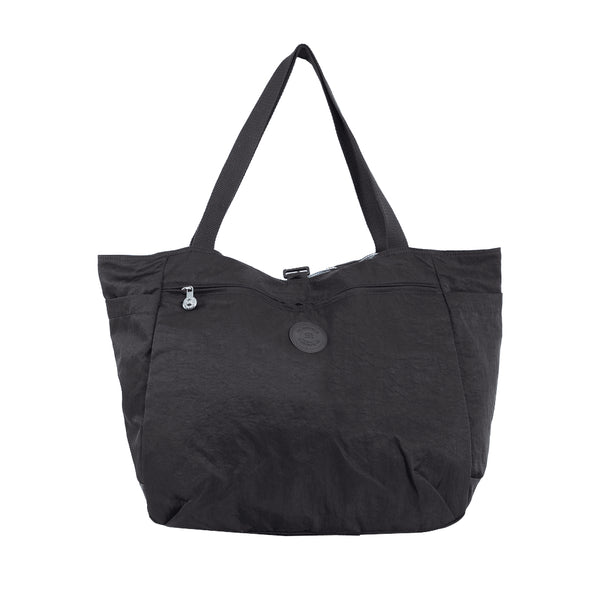 St.Andrews กระเป๋าสะพานข้าง ทรง Shopping bag รุ่น SSH1015 - สีดำ/ฟ้า 