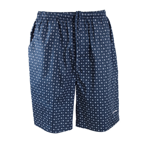 Guy Laroche กางเกงขาสั้น คลุมเข่า Cotton Sateen สัมผัสนุ่ม บางเบา สวมใส่สบาย สีกรมท่า  (JPH4205W4NV) 