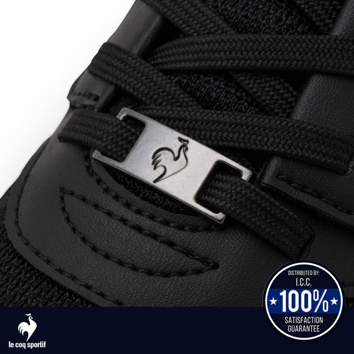 le coq sportif รองเท้าผู้หญิง รุ่น  LCS MARNE สีดำ (รองเท้าผ้าใบ, แฟชั่น, ผูกเชือก, ผ้าใบผู้หญิง) ICCSHOPPING