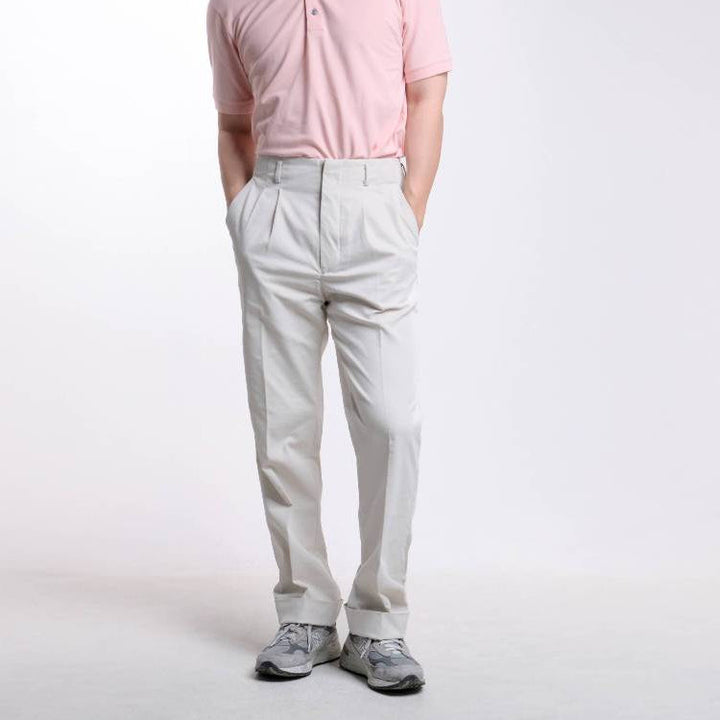 era-won กางเกงขายาว รุ่น Hollywood Trousers สี Beige ICCSHOPPING