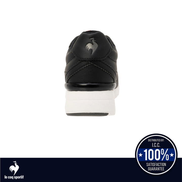 le coq sportif รองเท้าผู้หญิง รุ่น  LCS MONTPELLIER NEO LIFT สีดำ (รองเท้าผ้าใบแฟชั่น, แบบผูกเชือก) ICCSHOPPING
