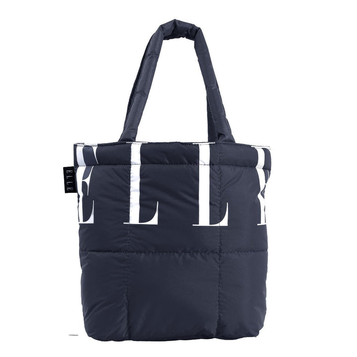 ELLE  กระเป๋าผ้า Puffy Bag Marshmallow Collection ใบเล็ก  สกรีนโลโก้ ELLE  มี 8 สี รุ่น H8H012 ICCSHOPPING