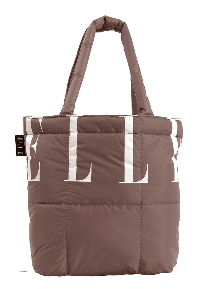 ELLE  กระเป๋าผ้า Puffy Bag Marshmallow Collection ใบเล็ก  สกรีนโลโก้ ELLE  มี 8 สี รุ่น H8H012 ICCSHOPPING