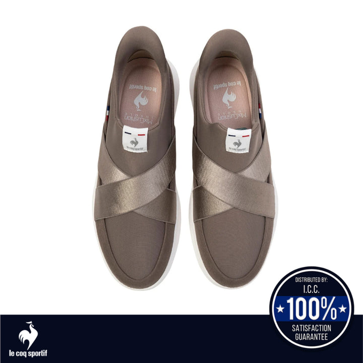 le coq sportif รองเท้าผู้หญิงรุ่น LCS MARNE DBSP SI สีเทา (รองเท้าผ้าใบแฟชั่น,สลิปออน,ผ้าใบผู้หญิง) ICCSHOPPING