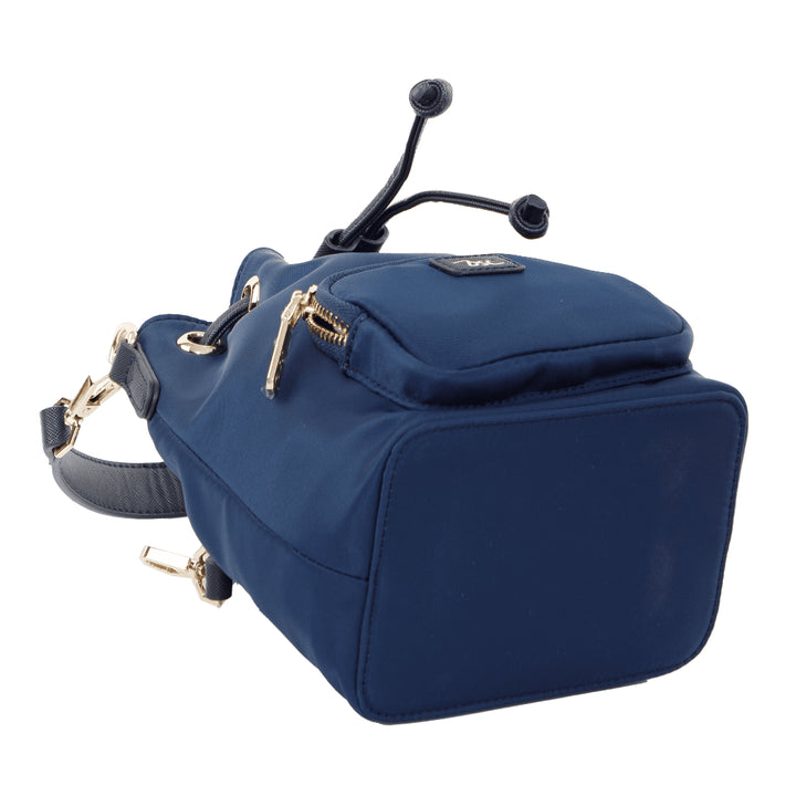 BSC Bag&Luggage กระเป๋าถือทรงขนมจีบ Collection Blossom - สีกรมท่า 