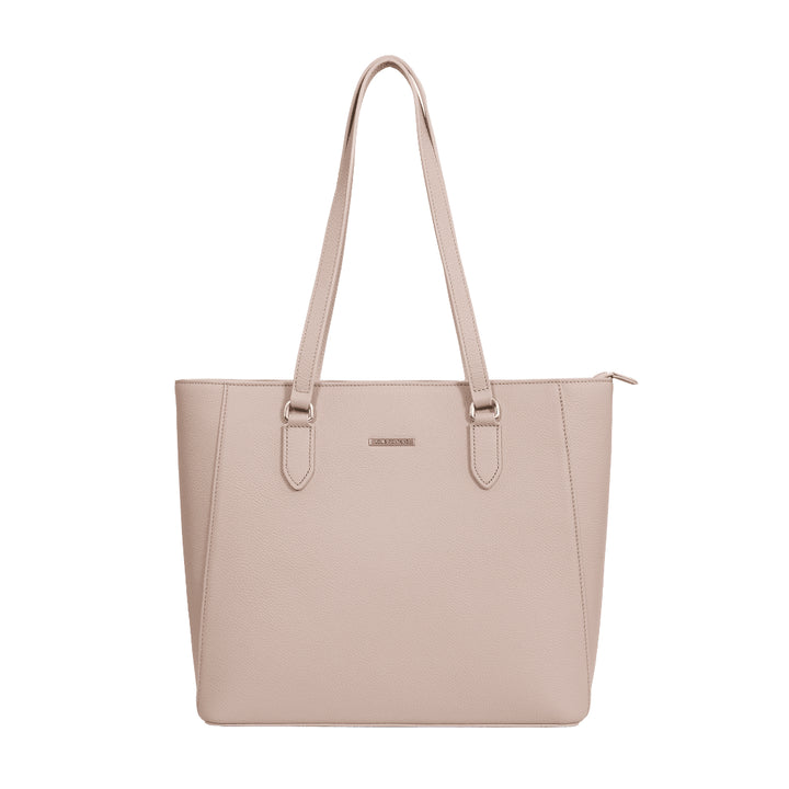 Louis Fontaine กระเป๋าสะพายไหล่ ทรง TOTE รุ่น FLARE - สีเบจ 
