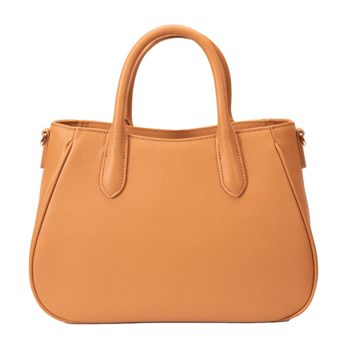 Louis Fontaine กระเป๋าถือ+สายสะพายยาว รุ่น FLARE - สีน้ำตาล 