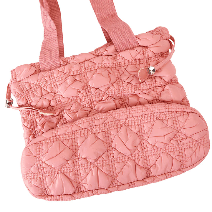 St.Andrews กระเป๋าสะพายข้าง Tote bag คอลเลคชั่น Soft bag รุ่น SSH2004 - สีชมพู 