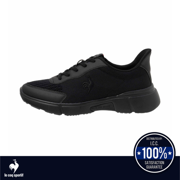 le coq sportif รองเท้าผู้หญิง รุ่น  LCS LOIRE SK สีดำ (รองเท้าผ้าใบ,รองเท้าแฟชั่น,รองเท้าผูกเชือก) ICCSHOPPING