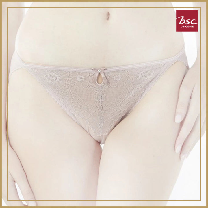 BSC Lingerie Panty กางเกงชั้นในเซ็กซี่ ลูกไม้ ซีทรู รูปเเบบ บิกินี่มีให้เลือก 4 สี - BU1618_R25