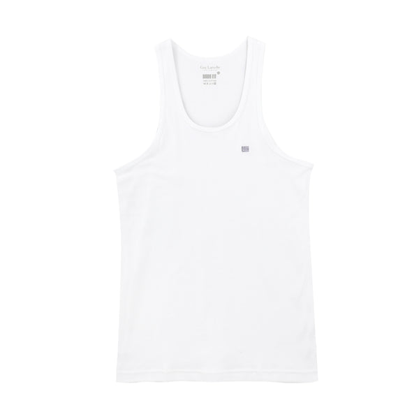 (E-tax E-Receipt) Guy Laroche เสื้อกล้ามทรง Body Fit ปัก LOGO GL ที่หน้าอก มีให้เลือก 3 สี (JVE2423R4) 