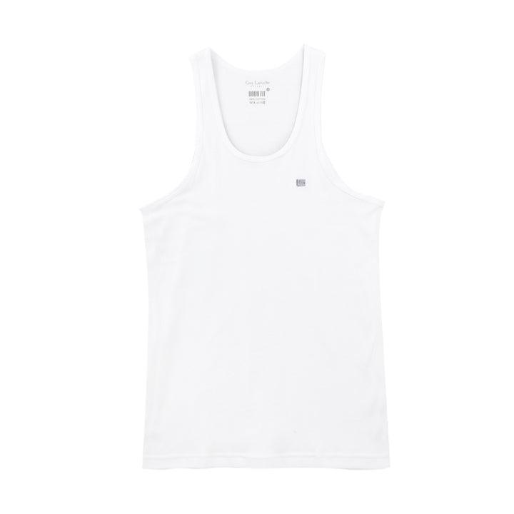 (E-tax E-Receipt) Guy Laroche เสื้อกล้ามทรง Body Fit ปัก LOGO GL ที่หน้าอก มีให้เลือก 3 สี (JVE2423R4) 