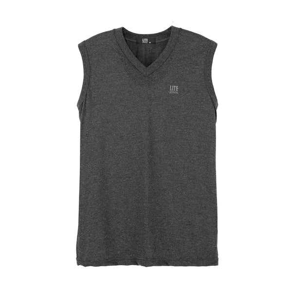 ARROW LITE T-SHIRT คอวี แขนกุด ผ้า TC 