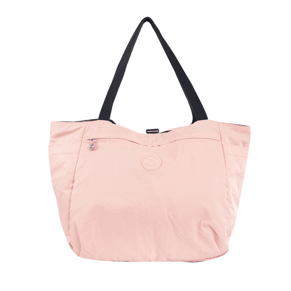 St.Andrews กระเป๋าสะพานข้าง ทรง Shopping bag รุ่น SSH1015 - สีชมพู/ดำ 
