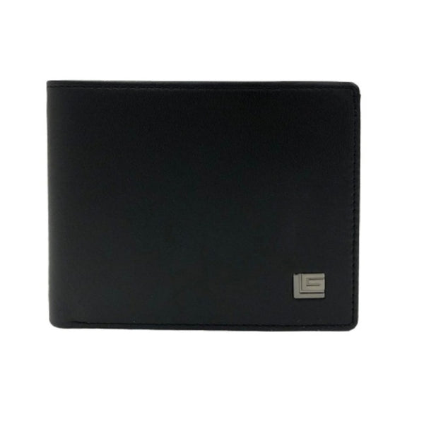 Guy Laroche กระเป๋าสตางค์ พับสั้น 6 การ์ด สีดำ รุ่น TAILOR (BW11201S5BLS1) 