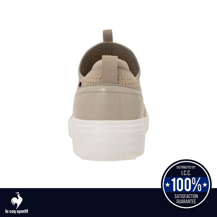 le coq sportif รองเท้าผู้หญิง รุ่น  LA RHONE  FK II สีเบจ (รองเท้าผ้าใบ,แฟชั่น,สลิปออน,ผ้าใบผู้หญิง) ICCSHOPPING