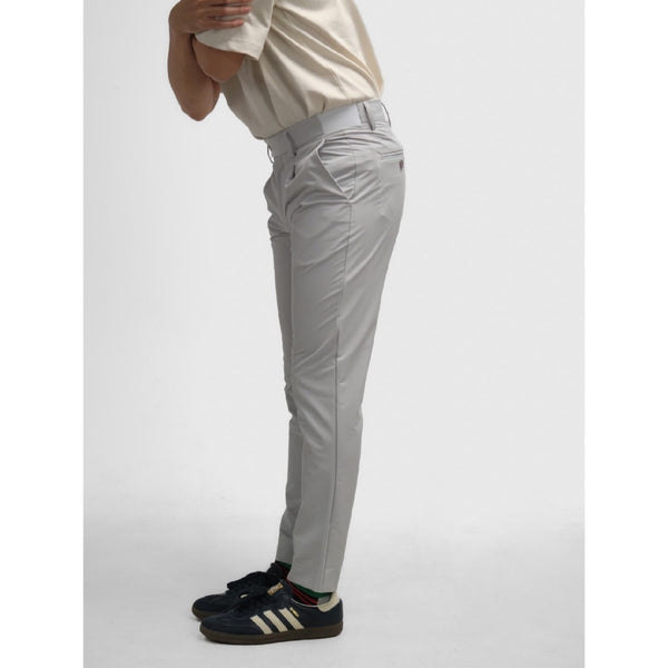 era-won กางเกงขายาว เอวยางยืด รุ่น GOLF FABRIC PANTS สี Light Grey 