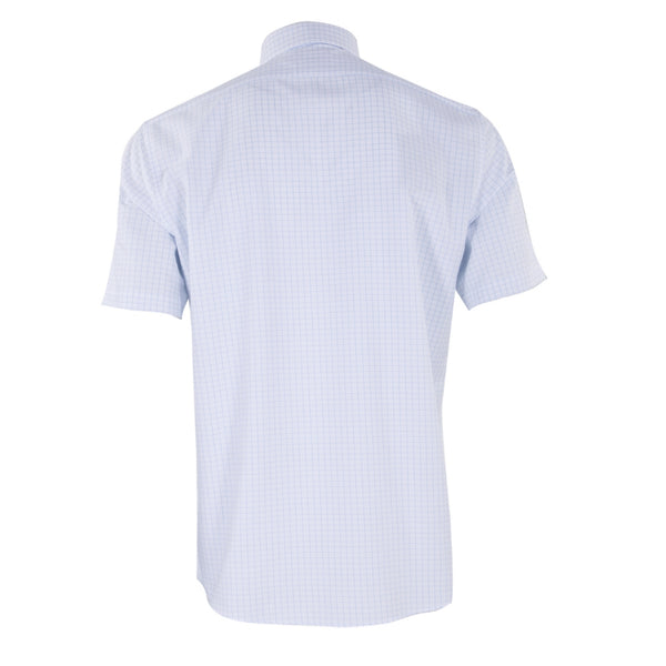 ARROW  PROFREX SHIRT เบา สบาย ไม่ยับ แค่ลูบก็เรียบ - เสื้อเชิ้ต คอปก แขนสั้น ทรง SMART สีขาว MACM207 WH 