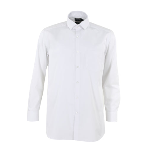 ARROW Men's Student Shirt เสื้อเชิ้ตนักศึกษา แขนยาว ทรง Smart มีกระเป๋า สีขาว MACM818-WH 