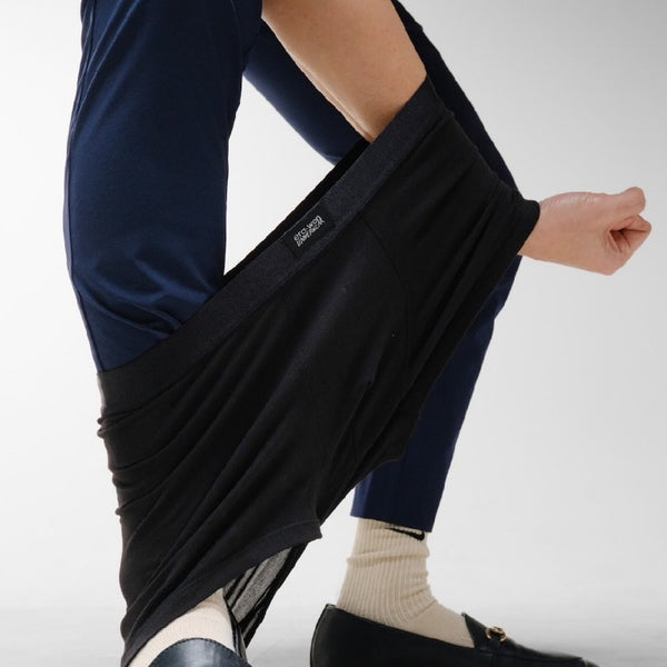 era-won กางเกงในไข่สะอาด Zinc Plus Anti-bac Underwear trunks สี ดำ