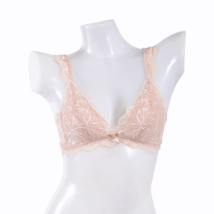 BSC Lingerie ชุดชั้นในผู้หญิง ลูกไม้เซ็กซี่ ไร้โครง BB3565BE สีเนื้อ มีให้เลือก 3 สี - BB3565 ICCSHOPPING