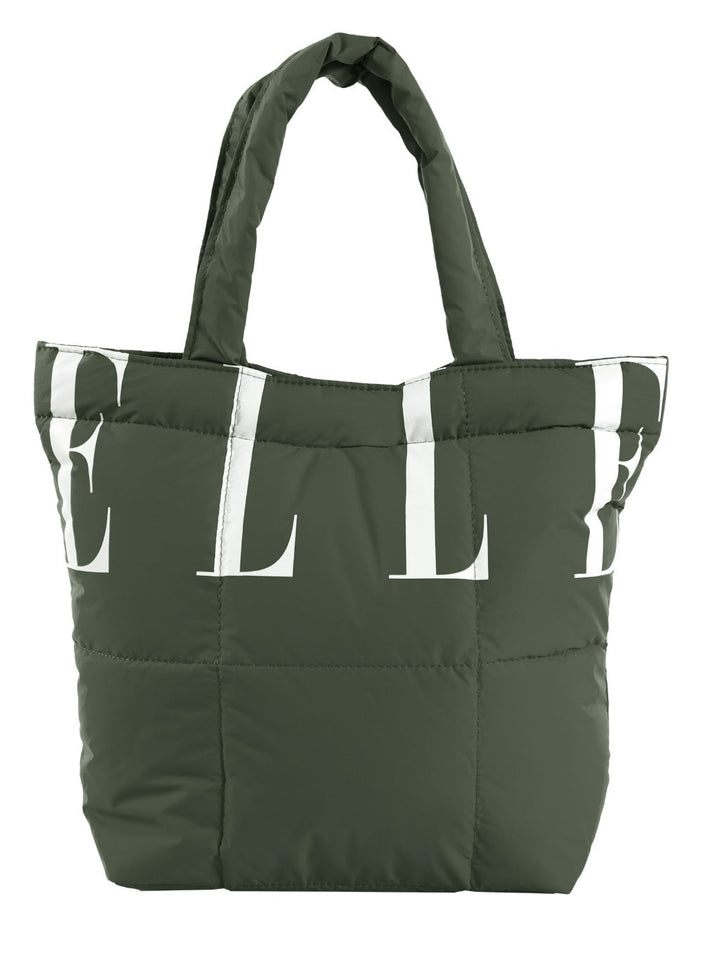 ELLE  กระเป๋าผ้า Puffy Bag Marshmallow Collection ใบเล็ก  สกรีนโลโก้ ELLE  มี 8 สี รุ่น H8H012 ICCSHOPPING