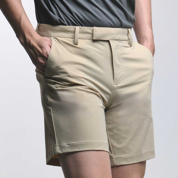 era-won กางเกงขาสั้น รุ่น Golf Trousers & Shorts สี เบจ ICCSHOPPING