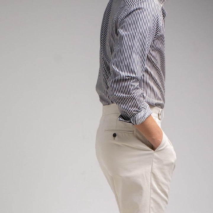 era-won Premium Quality เสื้อเชิ้ต คอปก Dress shirt  แขนยาว สี SW era-won