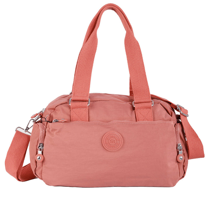 St.Andrews กระเป๋าถือ+สายสะพายยาว รุ่น SSH0034 - สีชมพู ICCSHOPPING