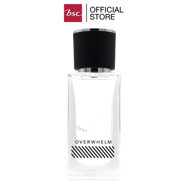 BSC OVERWHELM(Eau de Perfume) ฉายพลังเสน่ห์ชวนคลั่งไคล้เกินต้านทาน ความเป็นผู้ชายอ่อนโยน 