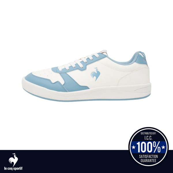 le coq sportif รองเท้าชาย-หญิง รุ่น LCS GRAND EST CL II สีขาว-ฟ้า (รองเท้าผ้าใบ,แฟชั่น,Unisex) Le Coq Sportif