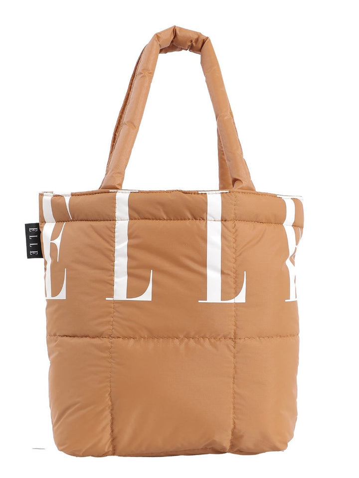 ELLE  กระเป๋าผ้า Puffy Bag Marshmallow Collection ใบเล็ก  สกรีนโลโก้ ELLE  มี 8 สี รุ่น H8H012 ICCSHOPPING