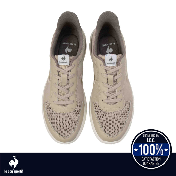 le coq sportif รองเท้าผู้หญิง รุ่น  LCS LOIRE SK สีเบจ (รองเท้าผ้าใบ,รองเท้าแฟชั่น,รองเท้าผูกเชือก) ICCSHOPPING