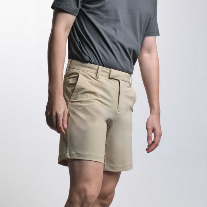 era-won กางเกงขาสั้น รุ่น Golf Trousers & Shorts สี เบจ ICCSHOPPING