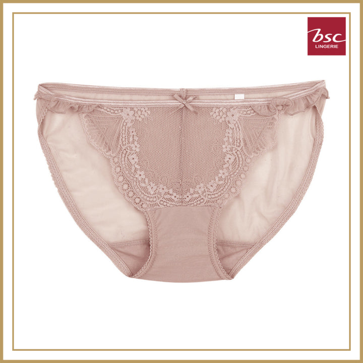 BSC Lingerie Panty กางเกงชั้นในลูกไม้เซ็กซี่ รูปเเบบบิกินี่ มีให้เลือก 3 สี - BU1398_R25